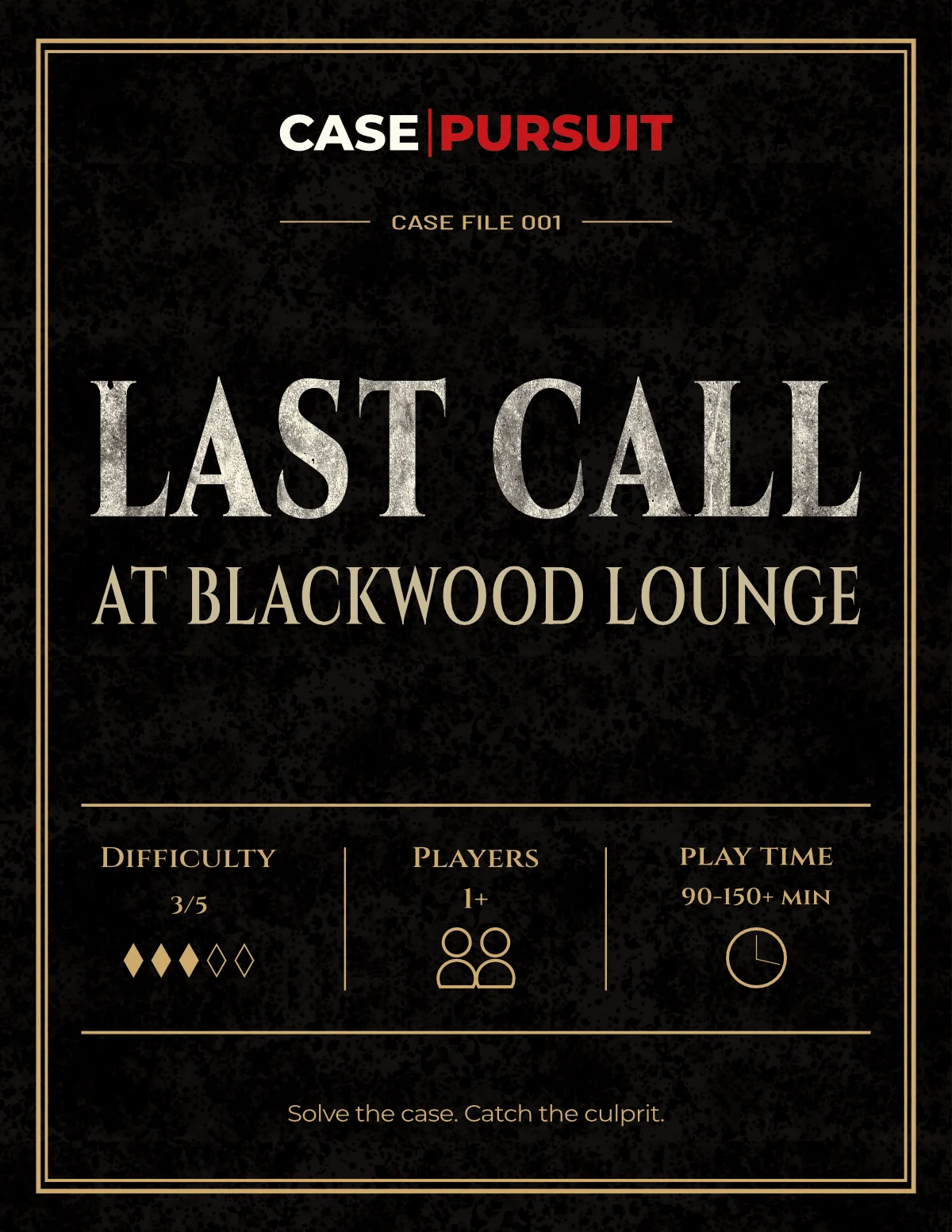 Last Call at Blackwood Lounge case cover